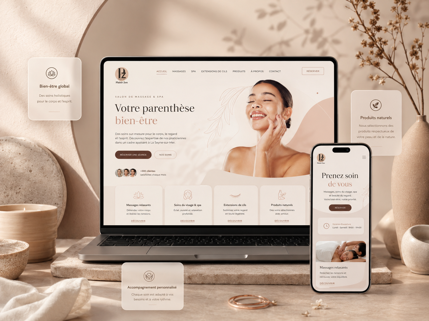 Mockup Plaisir Zen Bien-être